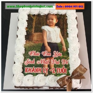 Bánh Sinh Nhật In Hình Ảnh - H796
